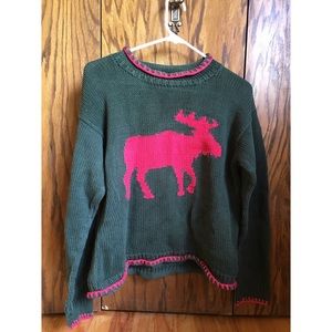 Rey Wear Moose Sweater